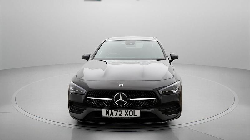 Used Mercedes CLA180 AMG line 136 HP (100 kW) 2022 Black Sedan