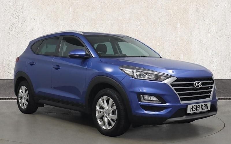 Blue Used 2019 Hyundai Tucson SE SUV | £11,622 (Fair price) - Image 1/4