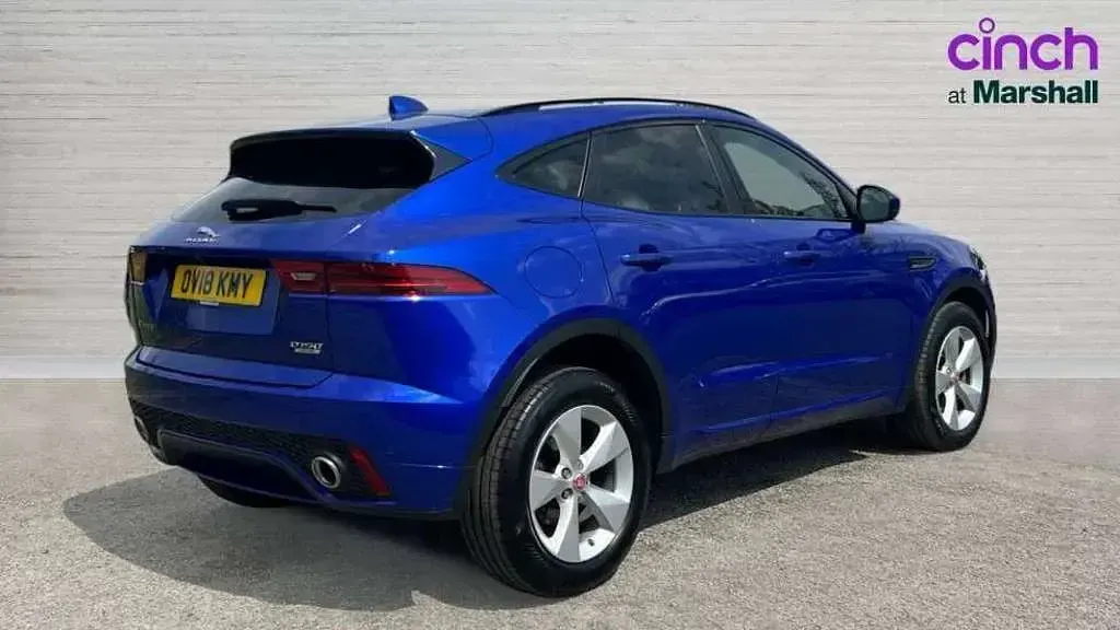 Used Jaguar E-Pace R-Dynamic 150 HP (110 kW) 2018 Blue SUV