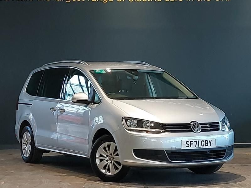 Silver Used 2021 VW Sharan SE MPV | £22,998 (Expensive) - Image 1/4
