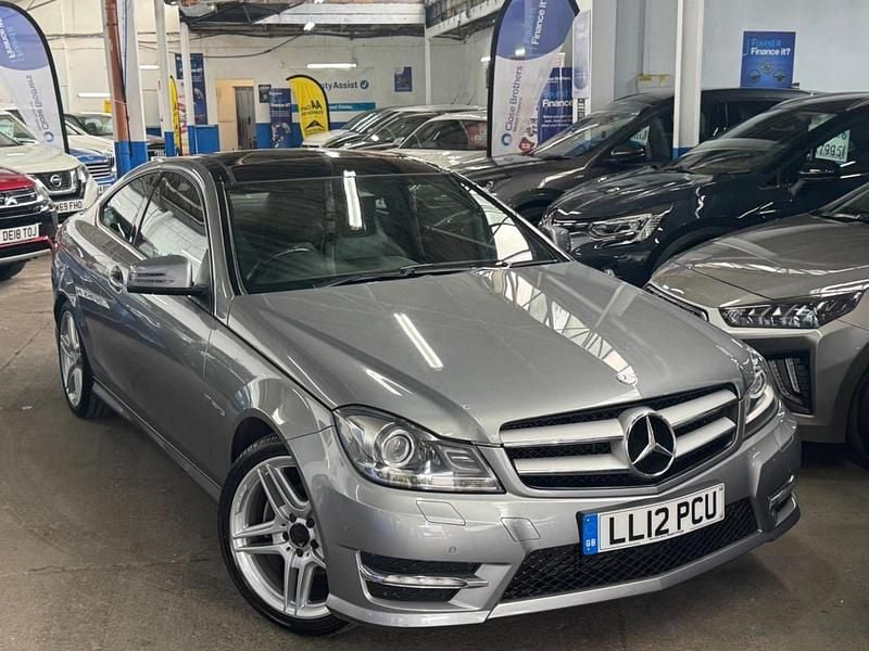 Silver Used 2012 Mercedes C250 AMG Coupe | £8,450 (A bit pricey) - Image 1/4