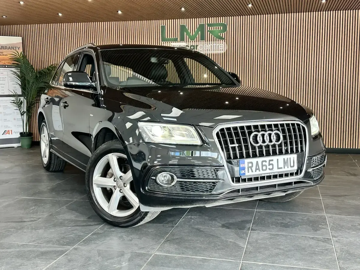 Used Audi Q5 S-Line 150 HP (110 kW) 2015 Black SUV