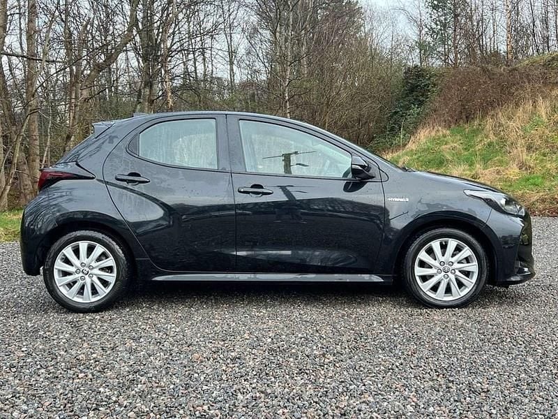 Used Toyota Yaris Hybrid 2021 Black Hatchback