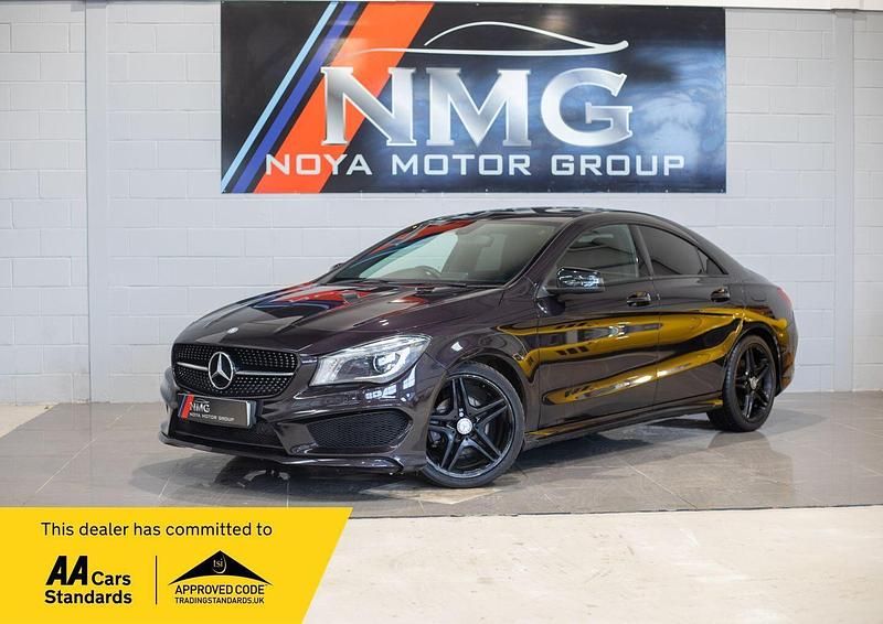 Used Mercedes CLA220 AMG 170 HP (125 kW) 2014 Mauve/purple Sedan