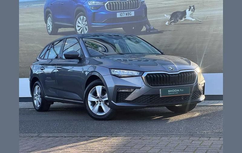 Used Skoda Scala SE 113 HP (83 kW) 2025 Graphite grey metallic Hatchback