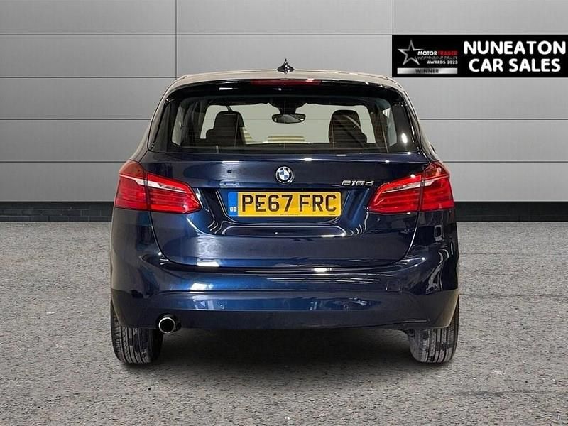 Used BMW 218 Comfort Edition 150 HP (110 kW) 2017 Blue Hatchback