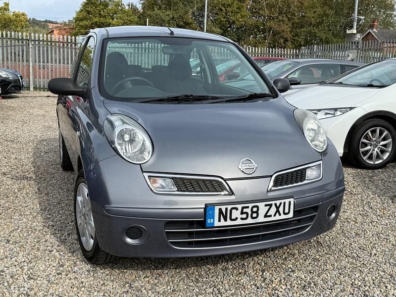 Grey Used 2009 Nissan Micra Visia Hatchback | £1,799 (Fair price) - Image 1/4