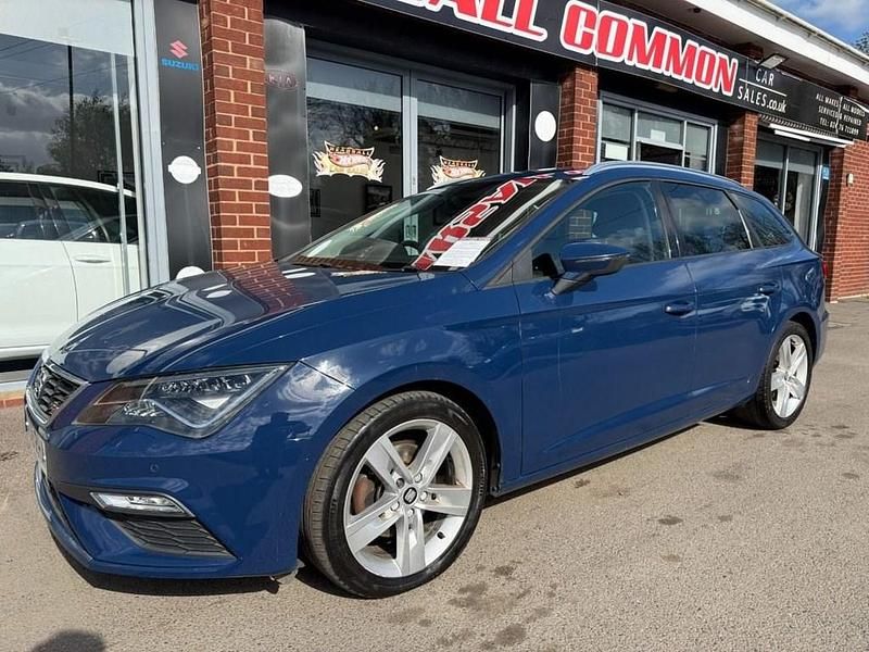 Begagnad Seat Leon ST FR 150 HK (110 kW) 2018 Blå Kombi