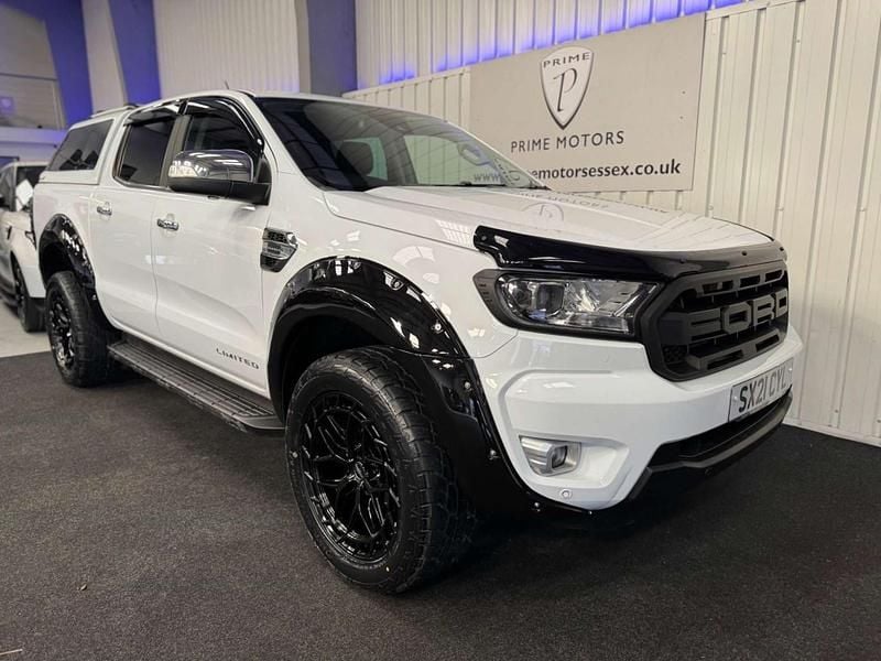 Used Ford Ranger Limited 2021 White Pickup