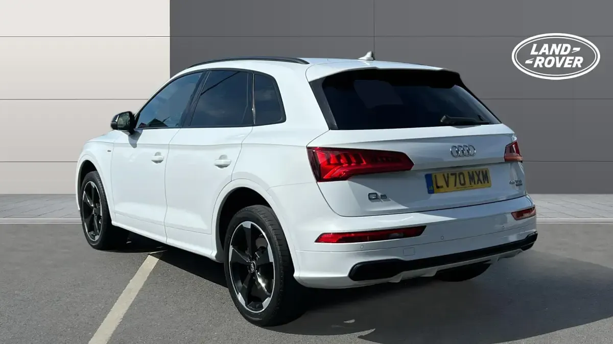 Used Audi Q5 Black Edition 245 HP (180 kW) 2020 White SUV