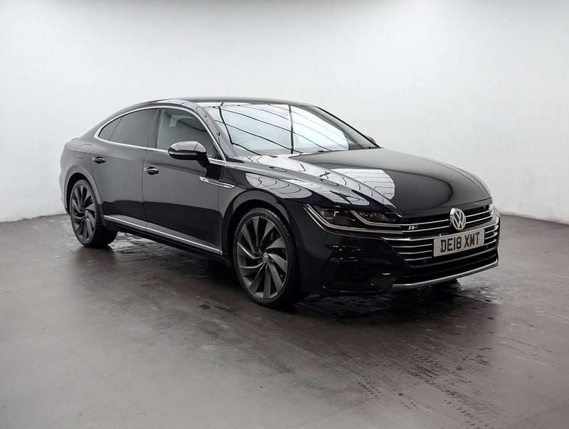 Used VW Arteon R-line 280 HP (205 kW) 2018 Black Hatchback