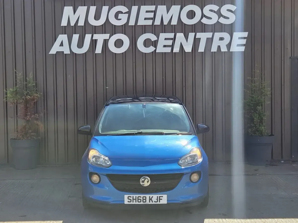 Used Vauxhall Adam 70 HP (51 kW) 2018 Blue Hatchback