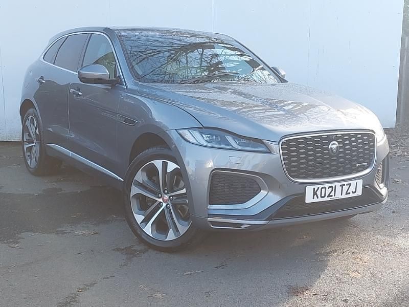Grey Used 2021 Jaguar F-Pace R-Dynamic SUV | £31,998 (A bit pricey) - Image 1/4
