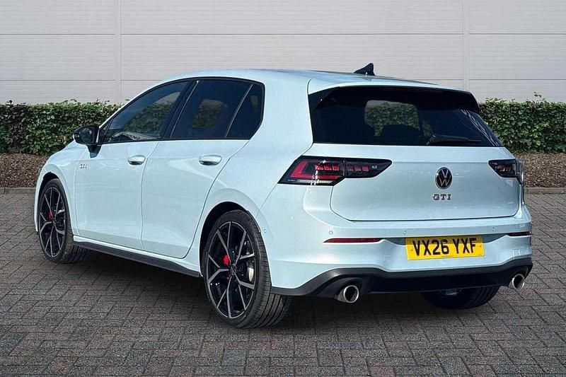 New VW Golf VIII GTI 265 HP (194 kW) 2026 Crystal ice blue Hatchback