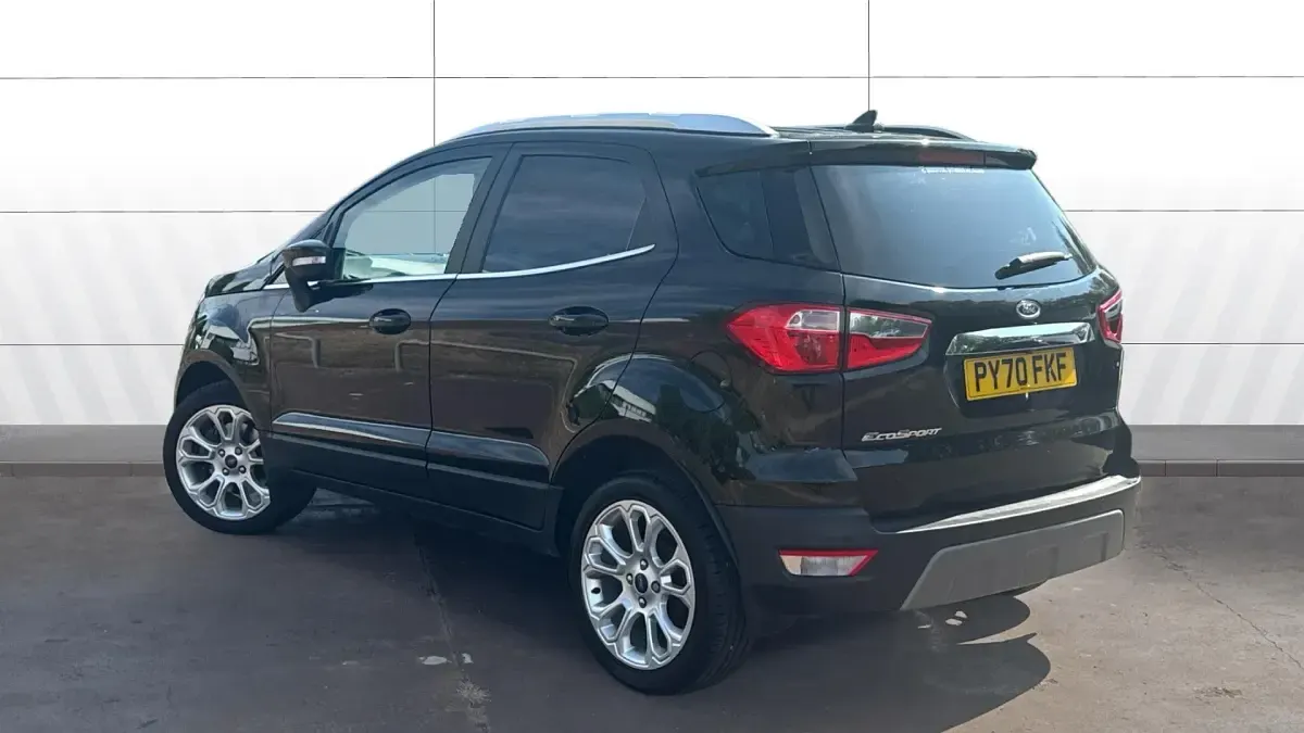 Used Ford Ecosport ST-Line 125 HP (91 kW) 2020 Black SUV