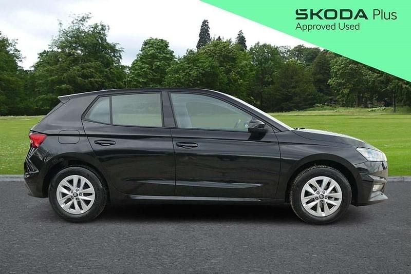 Used Skoda Fabia SE 94 HP (69 kW) 2025 Black Hatchback