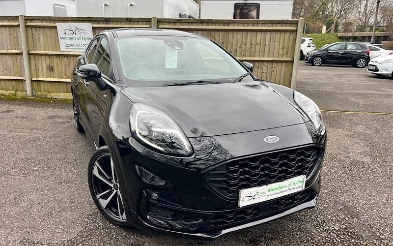 Used Ford Puma ST-Line X 125 HP (91 kW) 2022 Black SUV