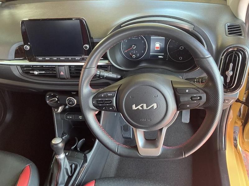 Used Kia Picanto GT-Line 2023 Yellow Hatchback