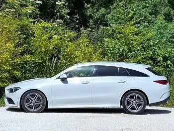 Used Mercedes CLA200 AMG Line Premium 163 HP (119 kW) 2023 White Coupe