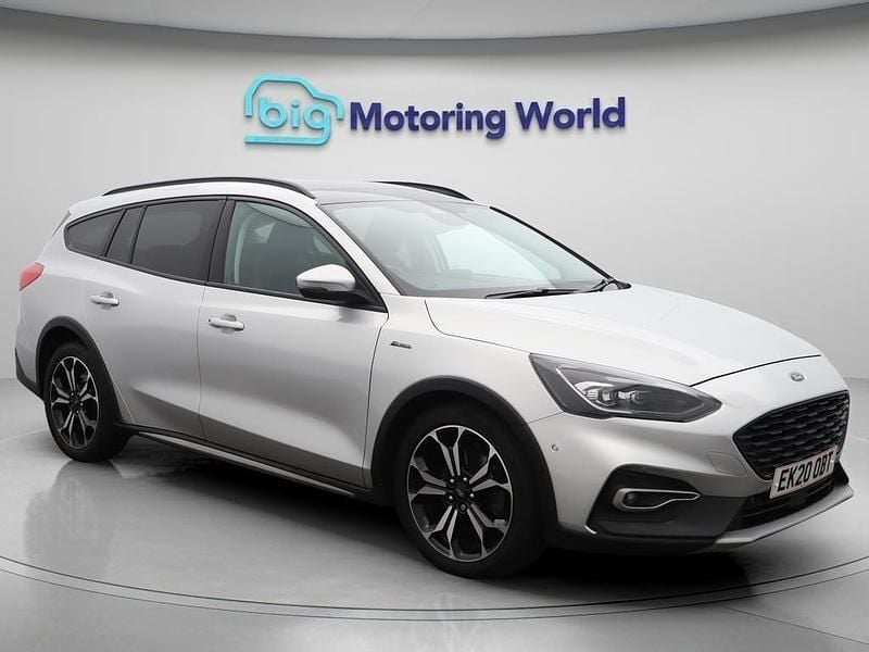 Silver Used 2020 Ford Focus Active X Estate | £13,000 (Good price) - Image 1/4