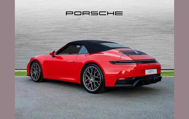 New Porsche 911 534 HP (392 kW) 2025 Red Cabriolet