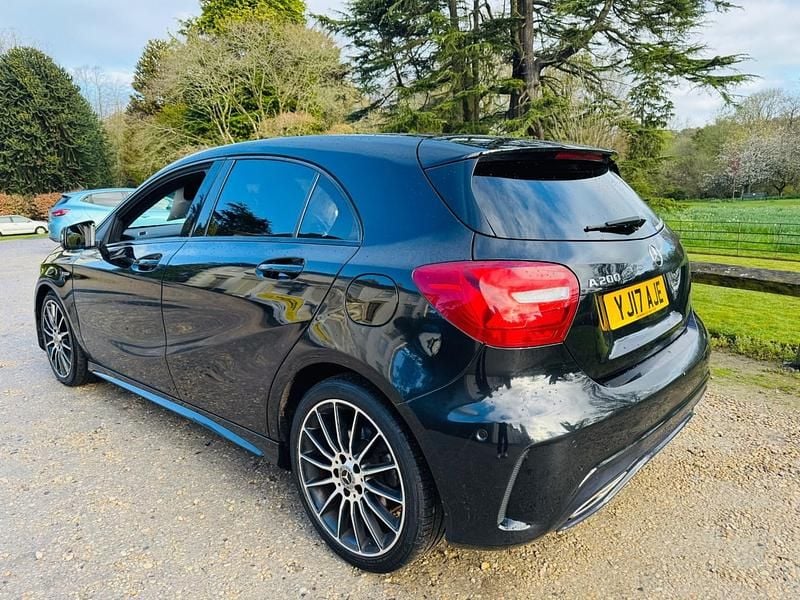 Used Mercedes A200 2017 Black Hatchback