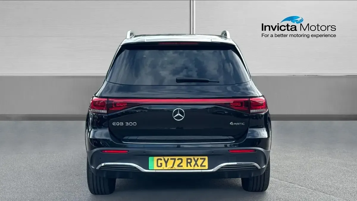 Used Mercedes EQB300 AMG line 167 kW (228 HP) 2022 Cosmos black metallic SUV