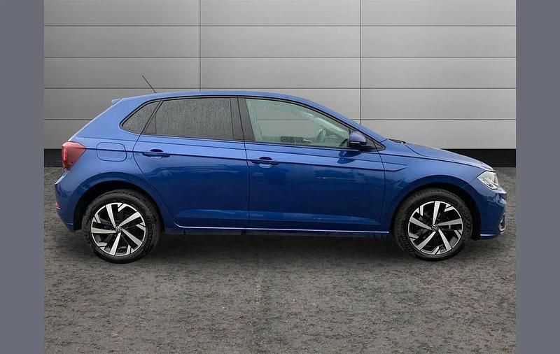 New VW Polo Match 94 HP (69 kW) 2025 Blue Hatchback