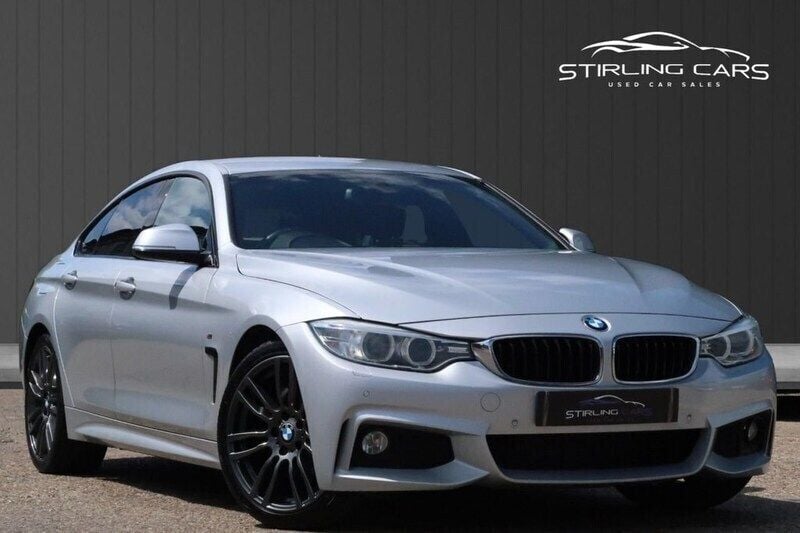 Silver Used 2014 BMW 420 M Sport Coupe | £8,949 (Fair price) - Image 1/4