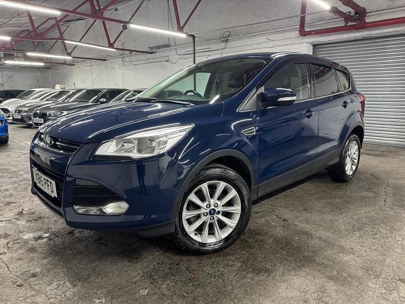 Used Ford Kuga Titanium 150 HP (110 kW) 2015 Blue SUV