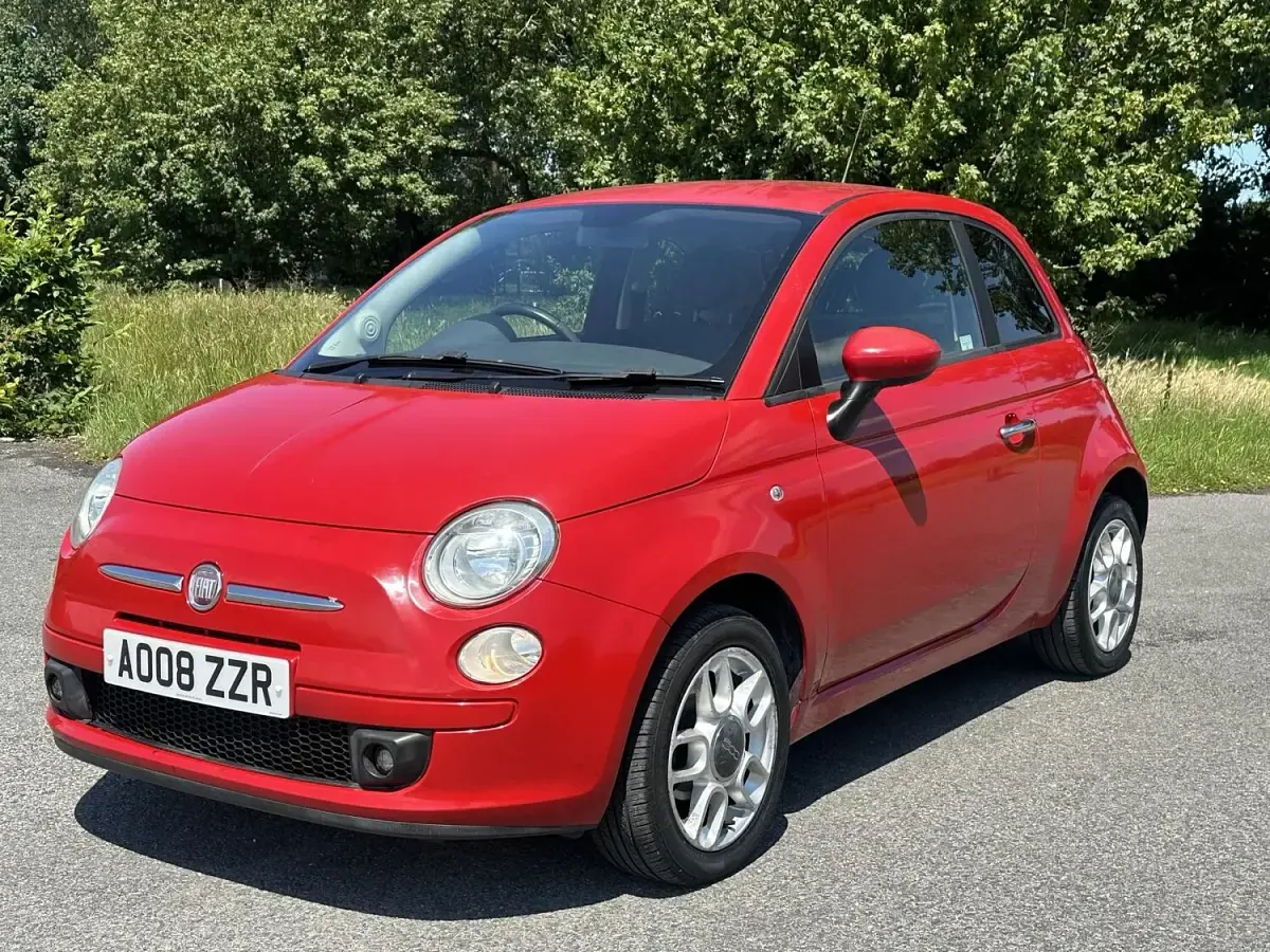 Used Fiat 500 Sport 69 HP (50 kW) 2008 Red Hatchback