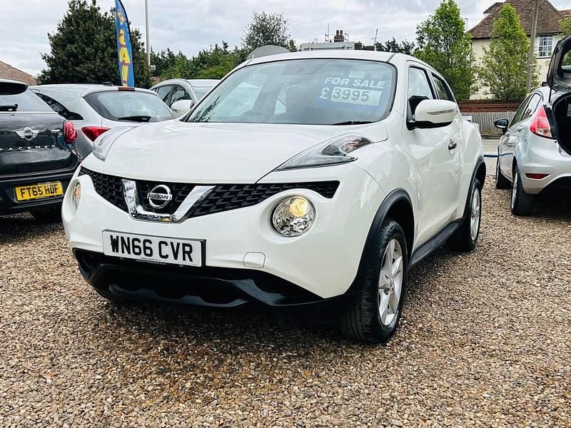 Used Nissan Juke Visia 110 HP (80 kW) 2016 White SUV