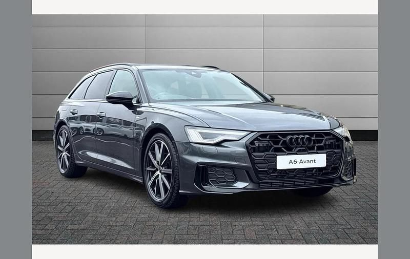 Daytona grey Used 2025 Audi A6 Black Edition Estate | £41,050 (A bit pricey) - Image 1/4