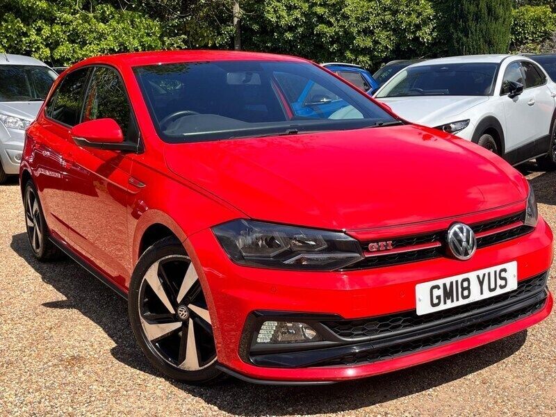 Red Used 2018 VW Polo GTI Hatchback | £13,990 (Fair price) - Image 1/4