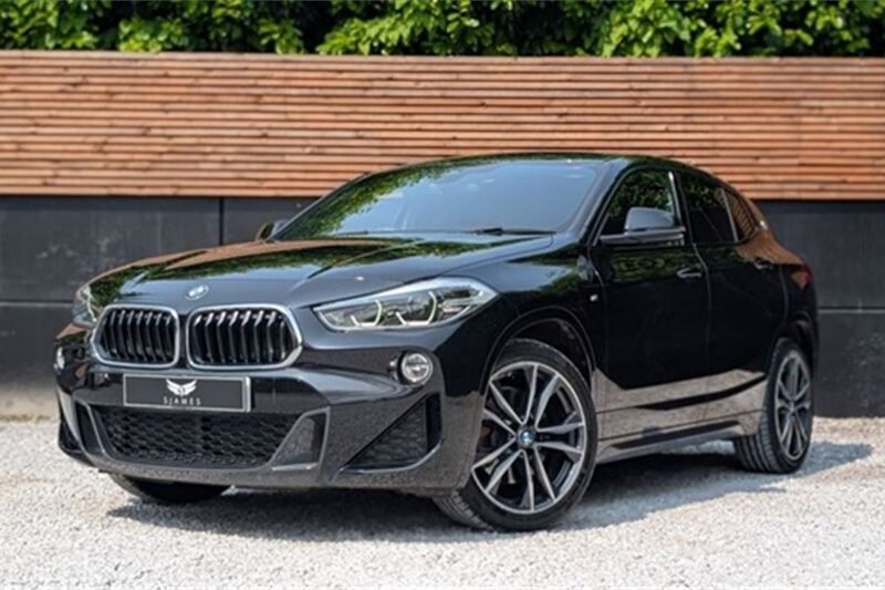 Black Used 2021 BMW X2 M Sport SUV | £21,490 (Fair price) - Image 1/4