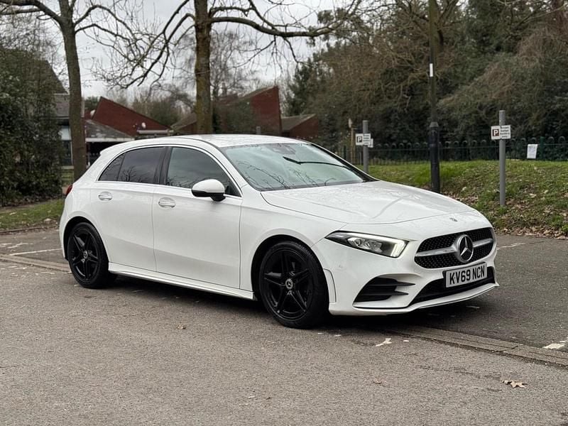 Used Mercedes A180 AMG Line Premium 2019 White Hatchback