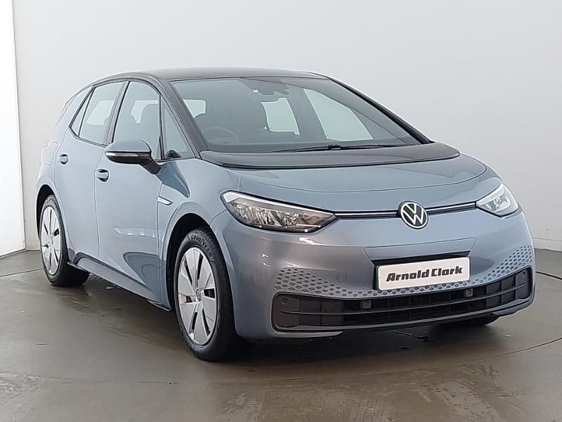 Blue Used 2022 VW ID.3 Pure Hatchback | £15,998 (Fair price) - Image 1/4