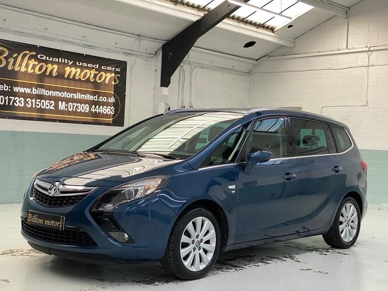 Used Vauxhall Zafira Tourer S 136 HP (100 kW) 2015 Blue MPV