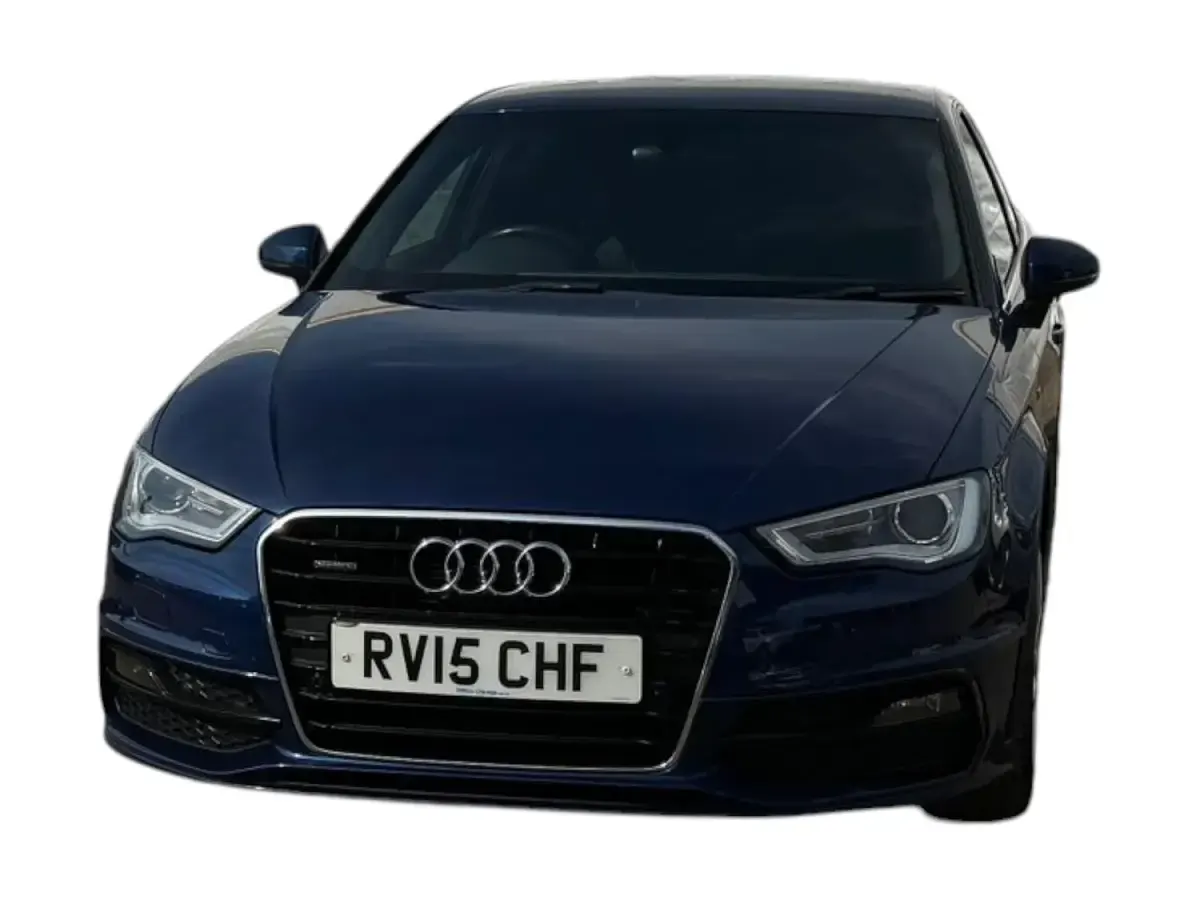Used Audi A3 Sportback S-Line 184 HP (135 kW) 2015 Blue Hatchback