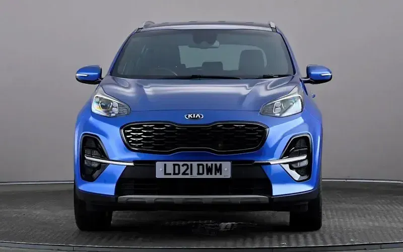 Used Kia Sportage GT-Line 136 HP (100 kW) 2021 Blue SUV
