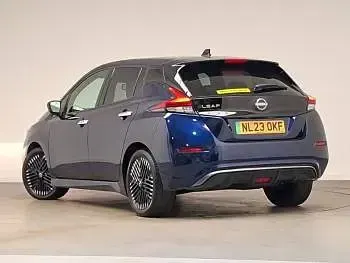 Used Nissan Leaf N-Connecta 110 kW (150 HP) 2023 Blue Hatchback