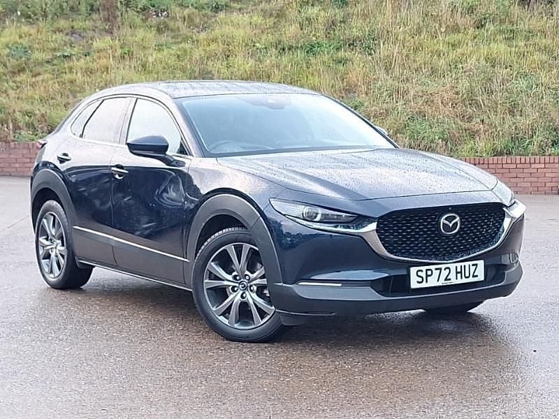Blue Used 2022 Mazda CX-30 Edition SUV | £18,498 (Fair price) - Image 1/4