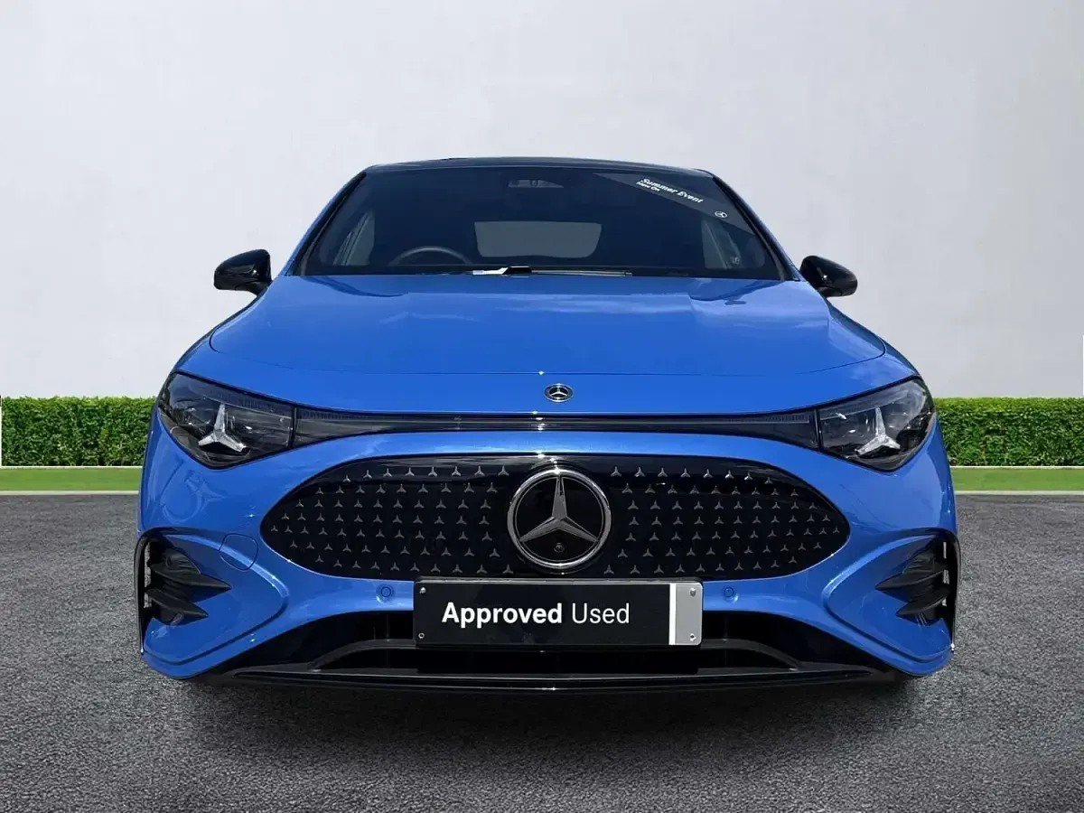 Used Mercedes CLA 250+ AMG line 200 kW (272 HP) 2025 Blue Sedan