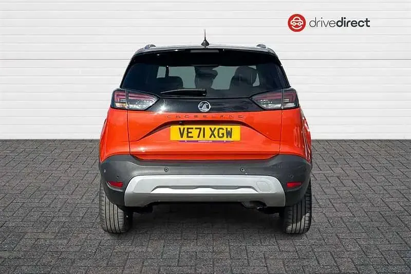 Used Vauxhall Crossland Ultimate 130 HP (95 kW) 2022 Orange SUV