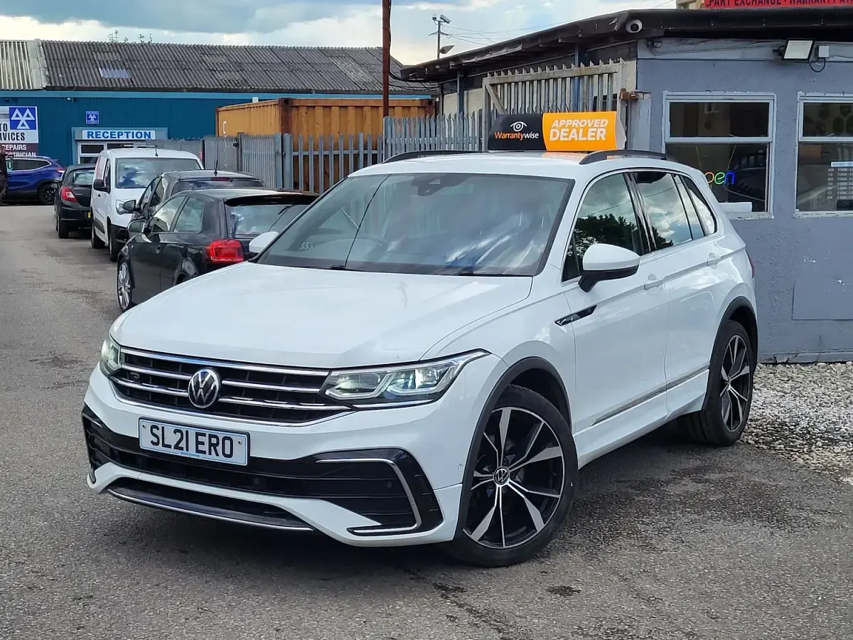 Used VW Tiguan R-line 2021 White SUV