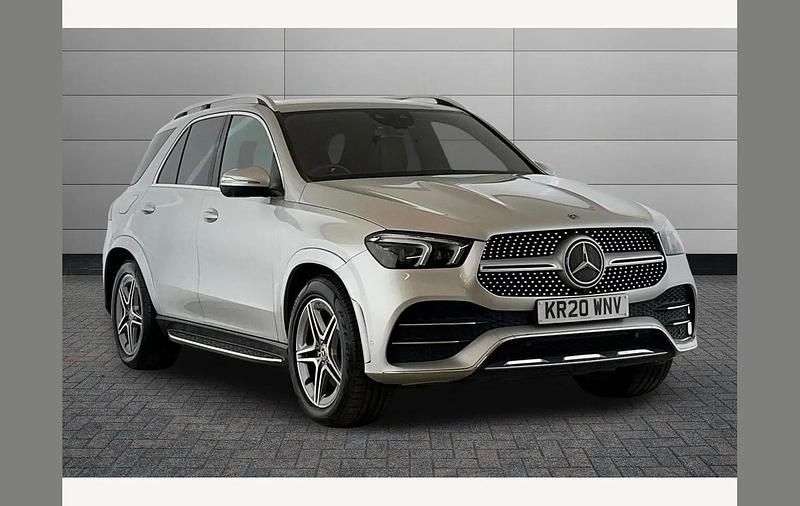 Used Mercedes GLE300 AMG Line Premium 241 HP (177 kW) 2020 Silver SUV
