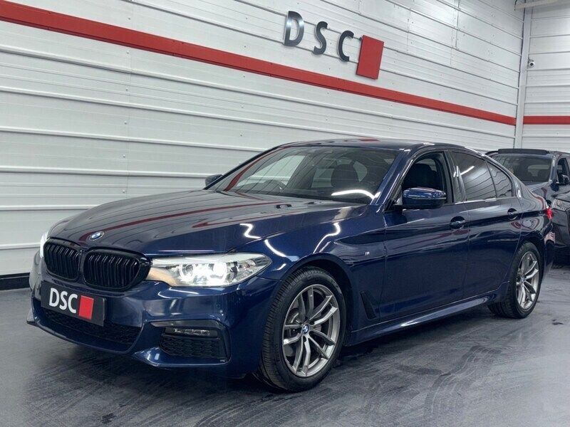 Blue Used 2019 BMW 520 M Sport Sedan | £19,750 (Good price) - Image 1/4
