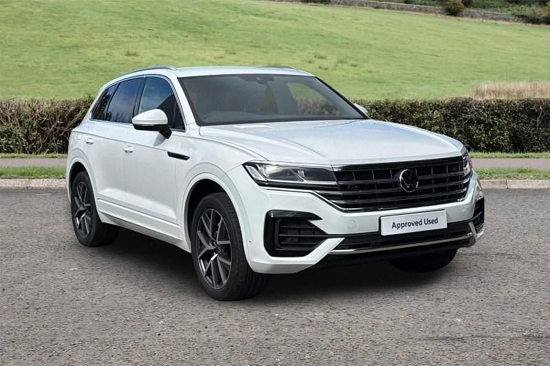 Used VW Touareg R-line 286 HP (210 kW) 2023 White SUV