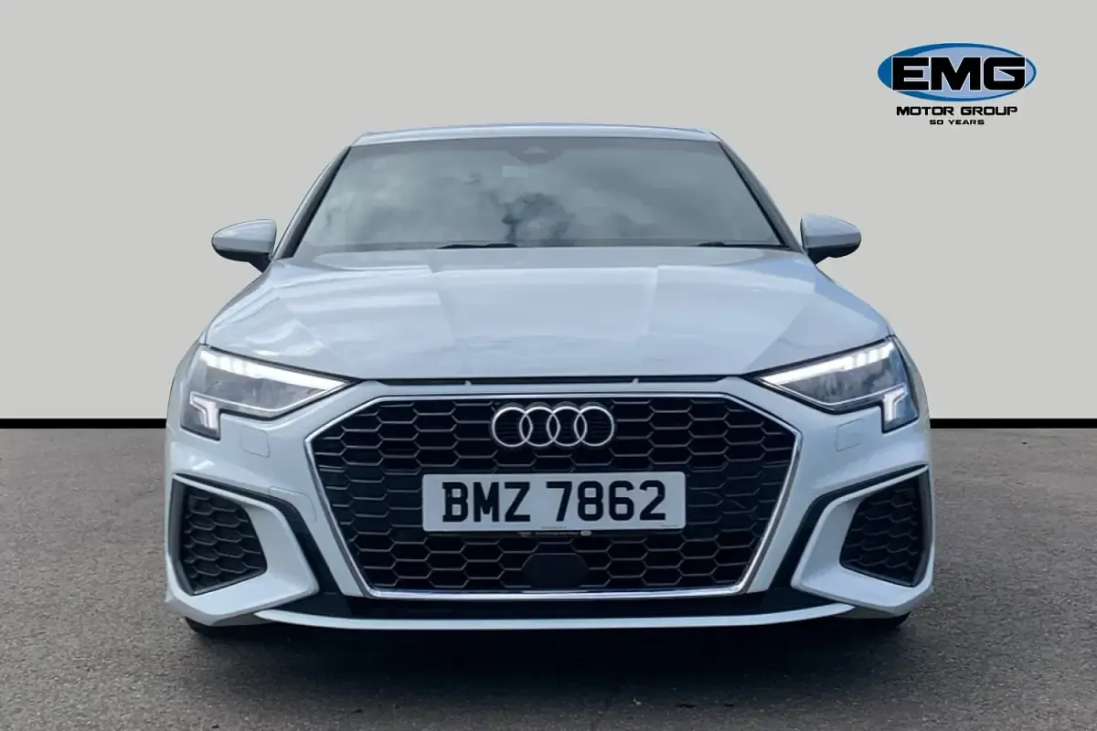 Used Audi A3 Sportback S-Line 110 HP (80 kW) 2023 White Hatchback