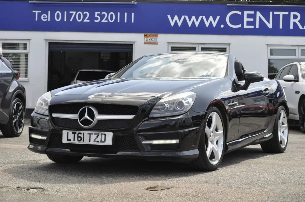 Used Mercedes SLK200 AMG 2011 Black Cabriolet